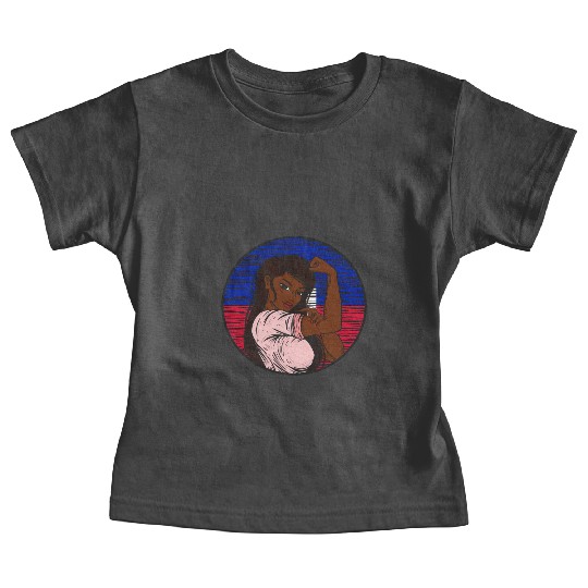 Patriotic Haitian Flag Haiti Proud Haitian Baby Tees