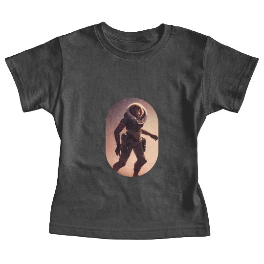 Astronaut Monkey Discovering Planet Mars 1 1 Baby Tees