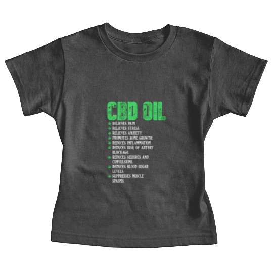 Cbd Oil Healthy Lifestyle Facts Promarijuana Baby Tees