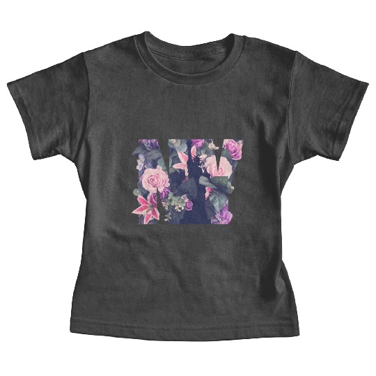 Enjoy New York City Floral New York City Baby Tees