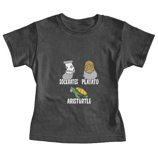 Philosophy Socrates Plato Aristotle Meme For Philo Baby Tees