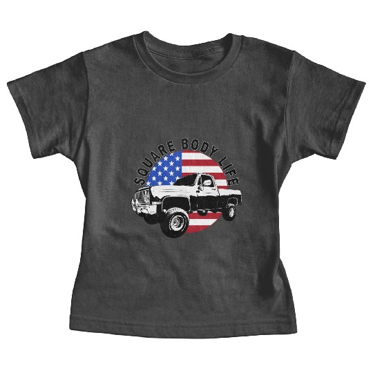 Squarebody Truck 4X4 Square Body Baby Tees