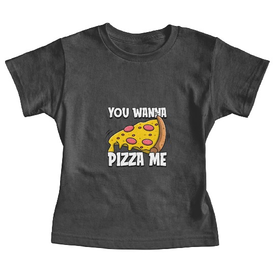 Street Food Pizza Baby Tees