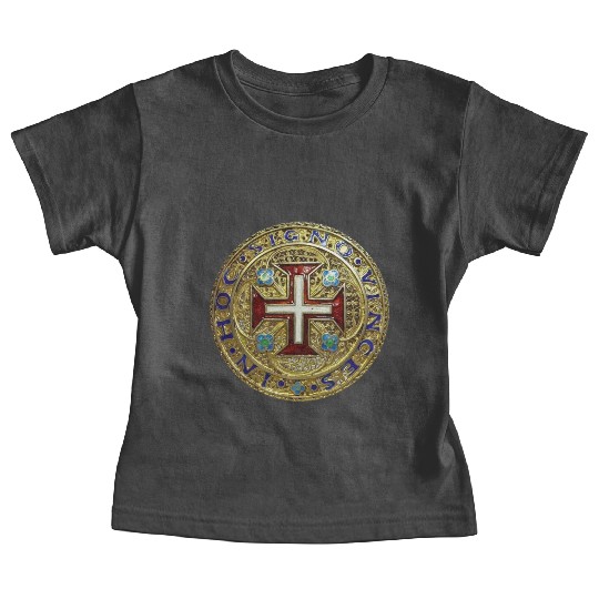 In hoc signo vinces royal style Baby Tees