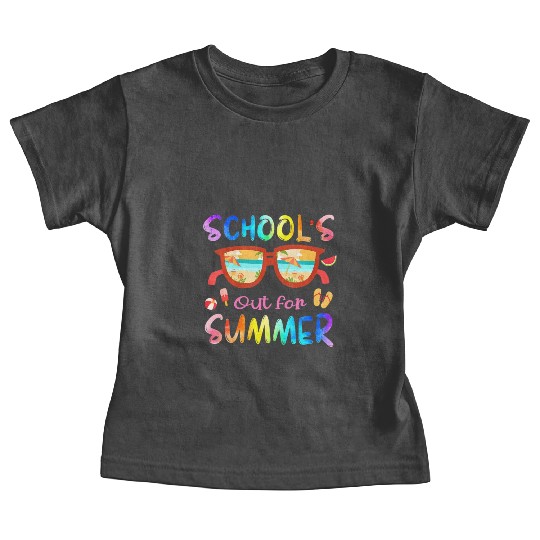 Schools Out For Summer Last Day Of School Teacher Baby Tees