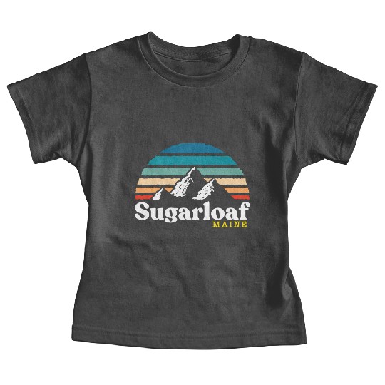 Sugarloaf Maine Usa i Resort 1980S Baby Tees