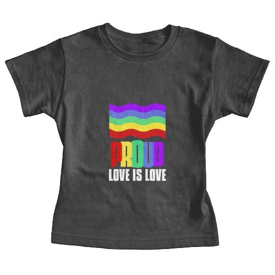 Proud LGBT Baby Tees Love is Love Baby Tees Gay Pride