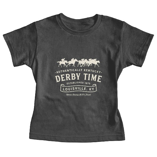 Derby Time Louisville Kentucky Horse Racing Baby Tees