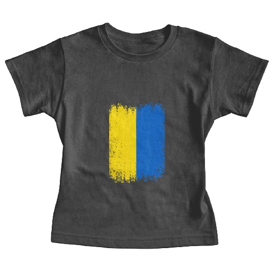 Ukraine Ukrainian National Flag Patriotic Baby Tees