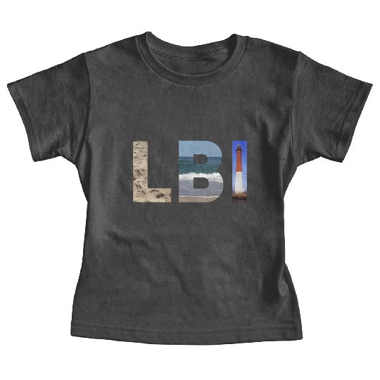 Lbi Long Beach Island Nj Photo Beach Ocean Baby Tees
