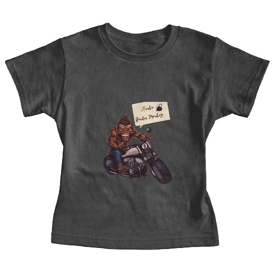zombie Raider Monkey Baby Tees