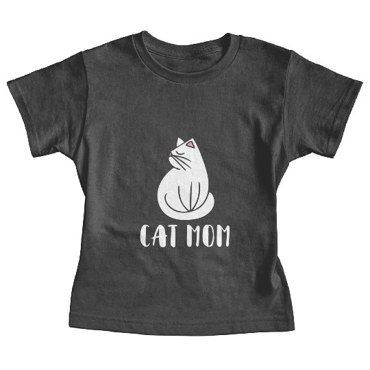 Cat Mom Kitty Cats Moms Crazy Cat Lady Baby Tees