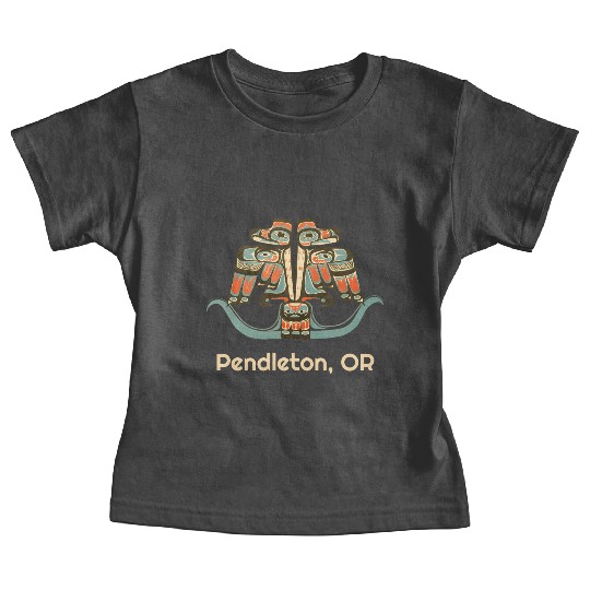 Pendleton Oregon Thunderbird Nw Native American Baby Tees