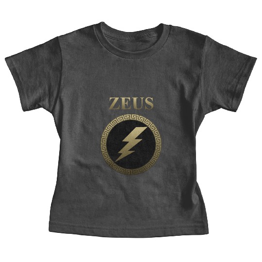 Zeus Ancient Greek God Thunderbolt Baby Tees
