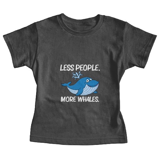 Whale For Orca Narwhal Blue Whales Baby Tees
