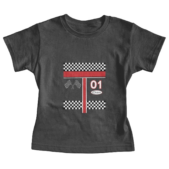 Race Car Driver For Halloween Baby Tees