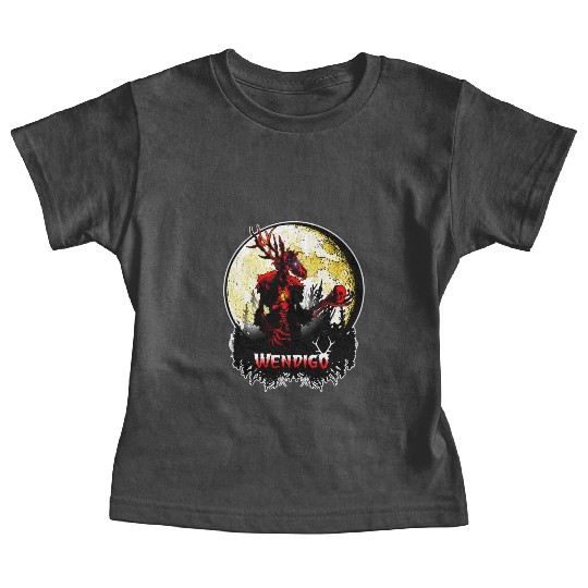 Wendigo New Monster inwalker Cryptid Evil Baby Tees