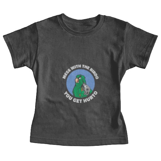 Bird Cartoon Birdwatching Bird Owner Baby Tees