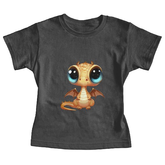 Cute Baby Dragon Puppy Baby Tees