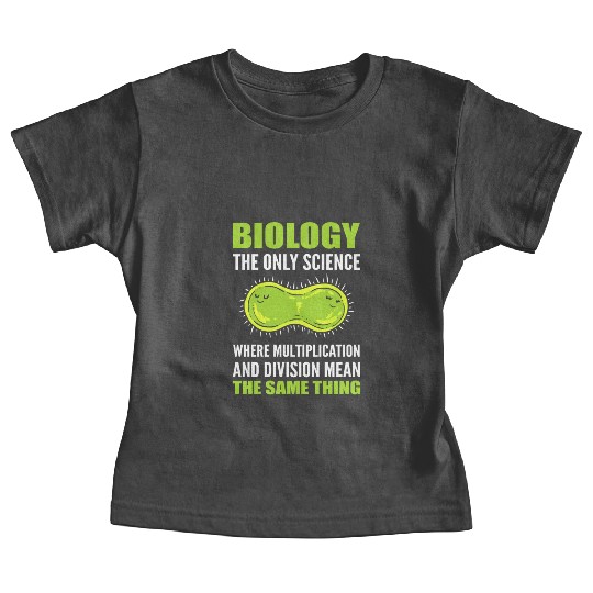 Funny Science Biology Research Scientist Baby Tees