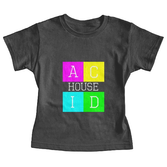 Acid house logo Baby Tees