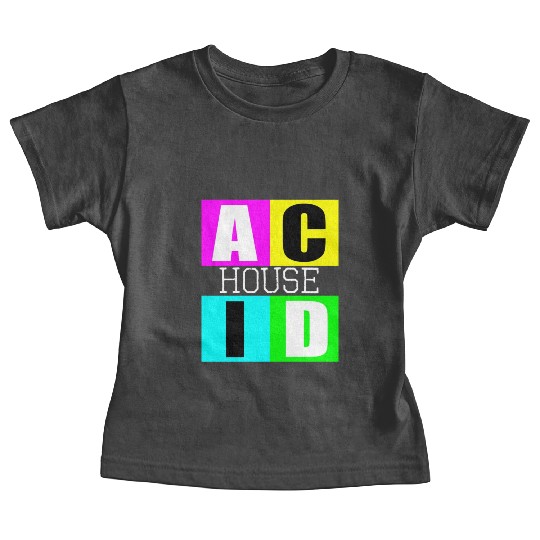 Acid house music Baby Tees
