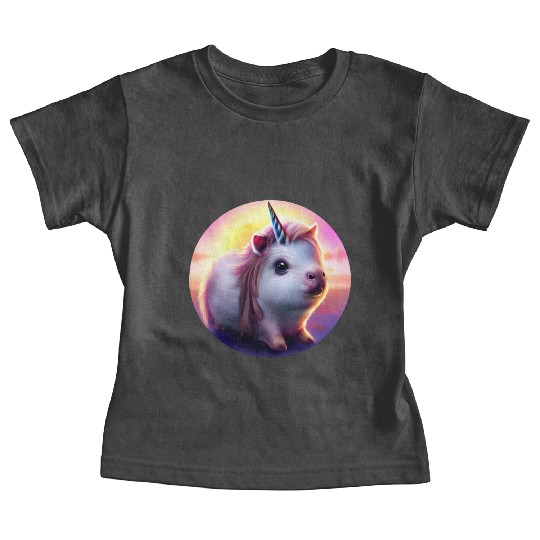 Guinea pig unicorn Baby Tees
