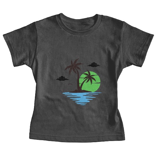 Summer Vacation In Nature Baby Tees