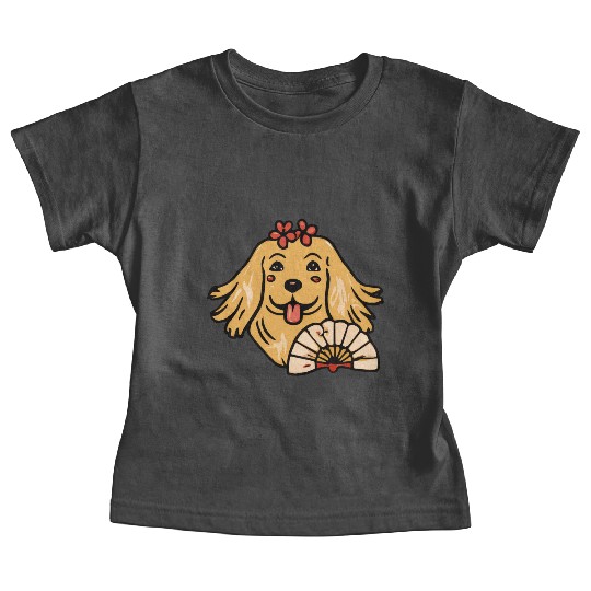 Golden Retriever Geisha Dog Lover Terrier Baby Tees