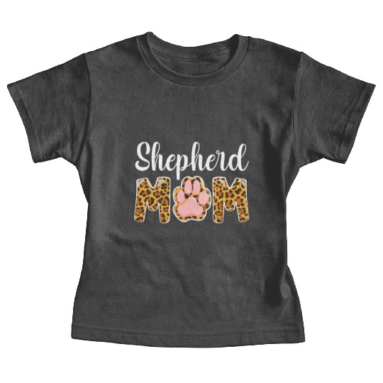 German Shepherd Mom Mama For Dog Mothers Day Baby Tees
