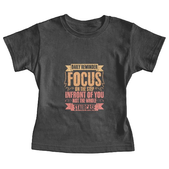 Daily Reminder Vintage Retro Affirmation A Baby Tees