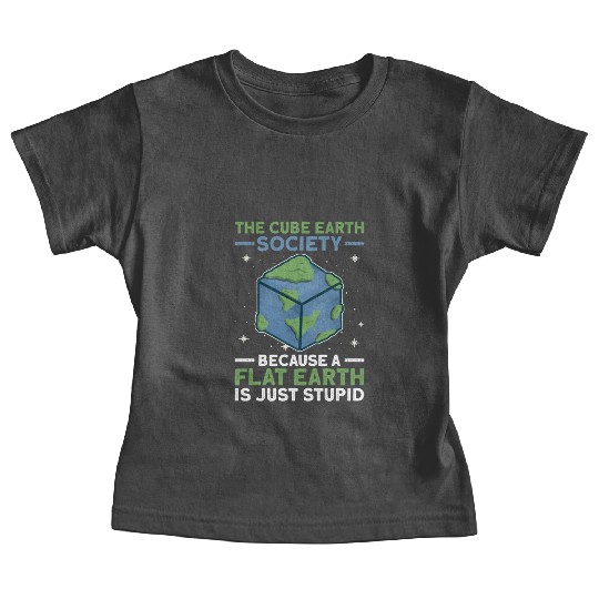 The Cube Earth Society Earth Planet Space Lover Baby Tees