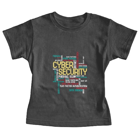 Cyber Security Hacker It Analyst Computer Programm Baby Tees