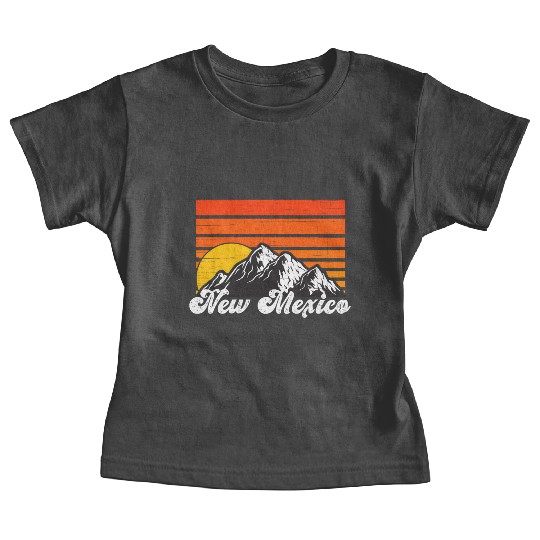 New Mexico Mountains Hiking Love New Mexico Baby Tees
