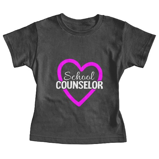 Proud School Counselor Cool Teacher Baby Tees