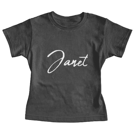 Beautiful Feminine Janet Handwritten Baby Tees
