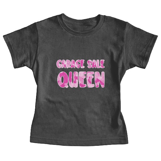 Garage Sale Queen pink camo Baby Tees