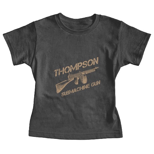 Thompson Submachine Gun | World War 2 Weapon Baby Tees