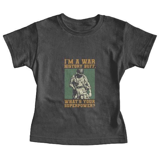 War History Buff - WW2 Enthusiast Baby Tees