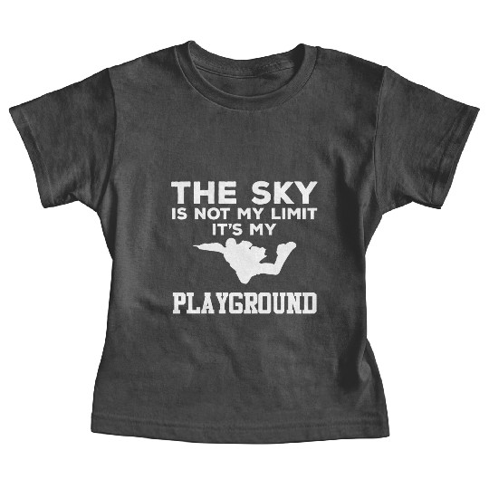 Sky Playground - Skydiver Skydiving Parachuting Baby Tees