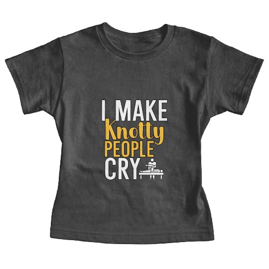 I make knotty people cry Baby Tees