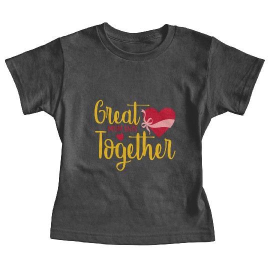 Great Moments Together nature yellow Baby Tees