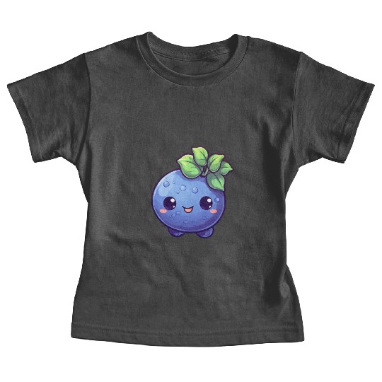 Blueberry kawaii Baby Tees