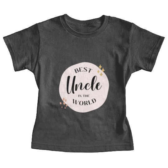 Best Uncle In The World Baby Tees
