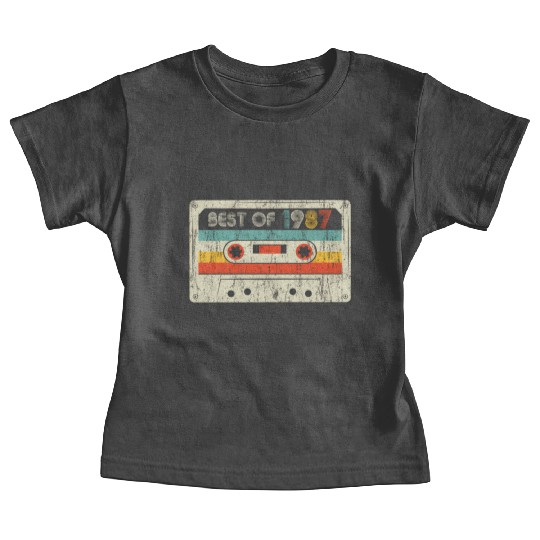 33rd Best Of 1987 Cassette Tape Baby Tees
