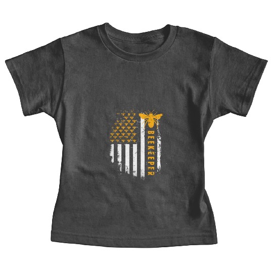 Honey Bee Beekeeping Hive Beekeeper Baby Tees