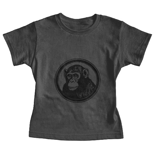 Ape Face Apes Apelike Jungle Primate Baby Tees