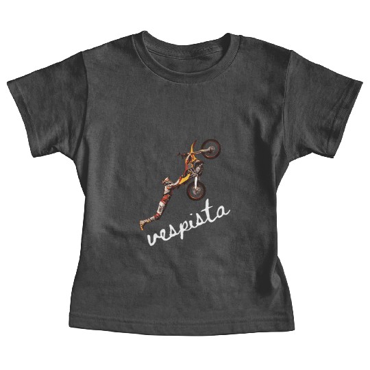 Vespista Vespa Biker Motorcycle Scooter For Him Fo Baby Tees