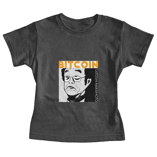 Bitcoin Coin-Satoshi Nakamoto Baby Tees