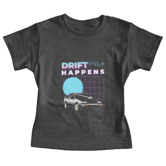 Drift Racing Driver Baby Tees
